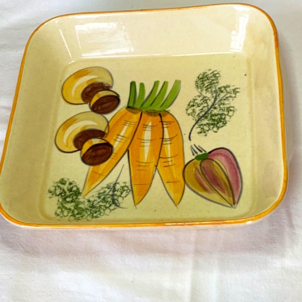 FINAL SALE PRICE Los Angeles Pottery 11” Square Baking Dish